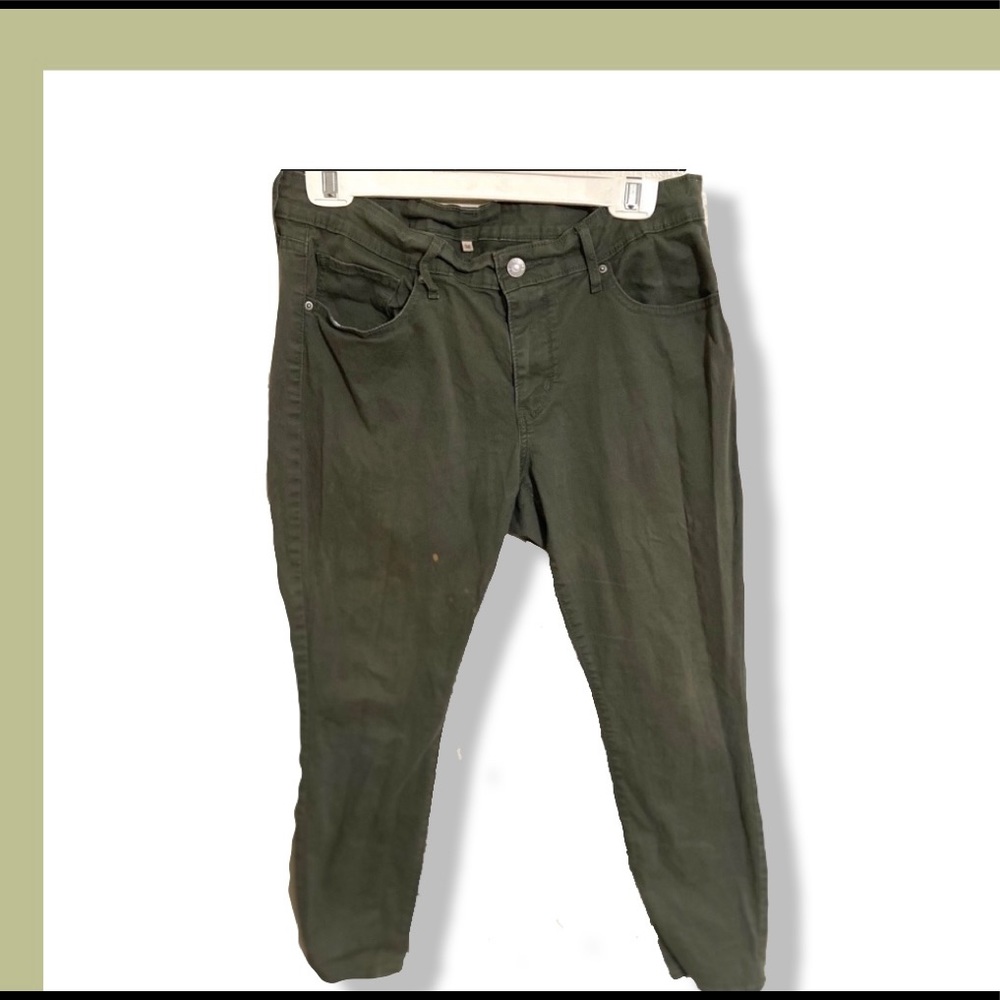 Levi’s Olive Green Jeans